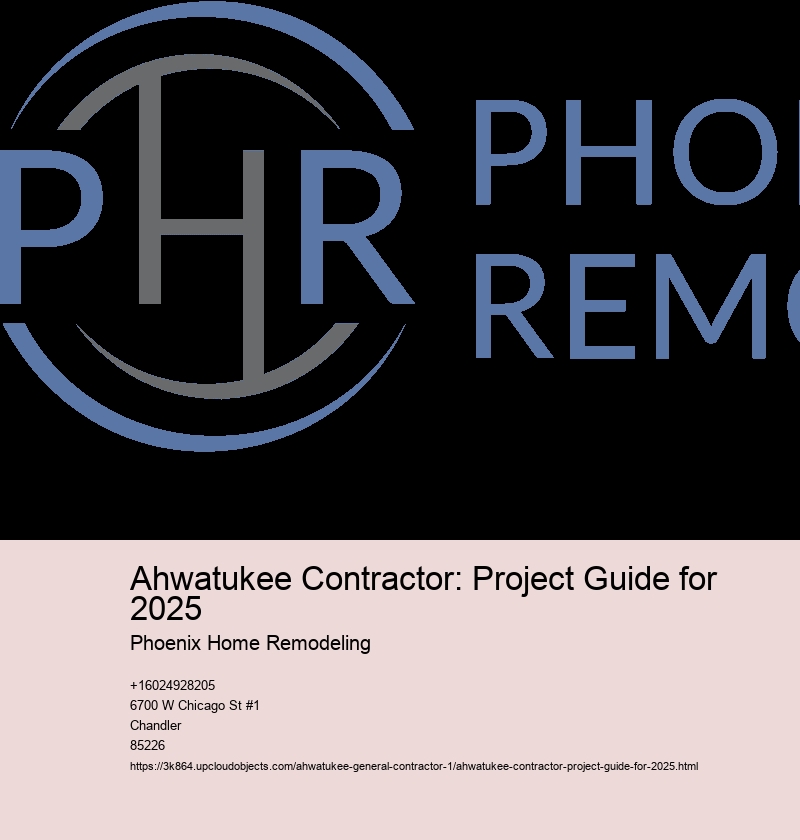 Ahwatukee Contractor: Project Guide for 2025