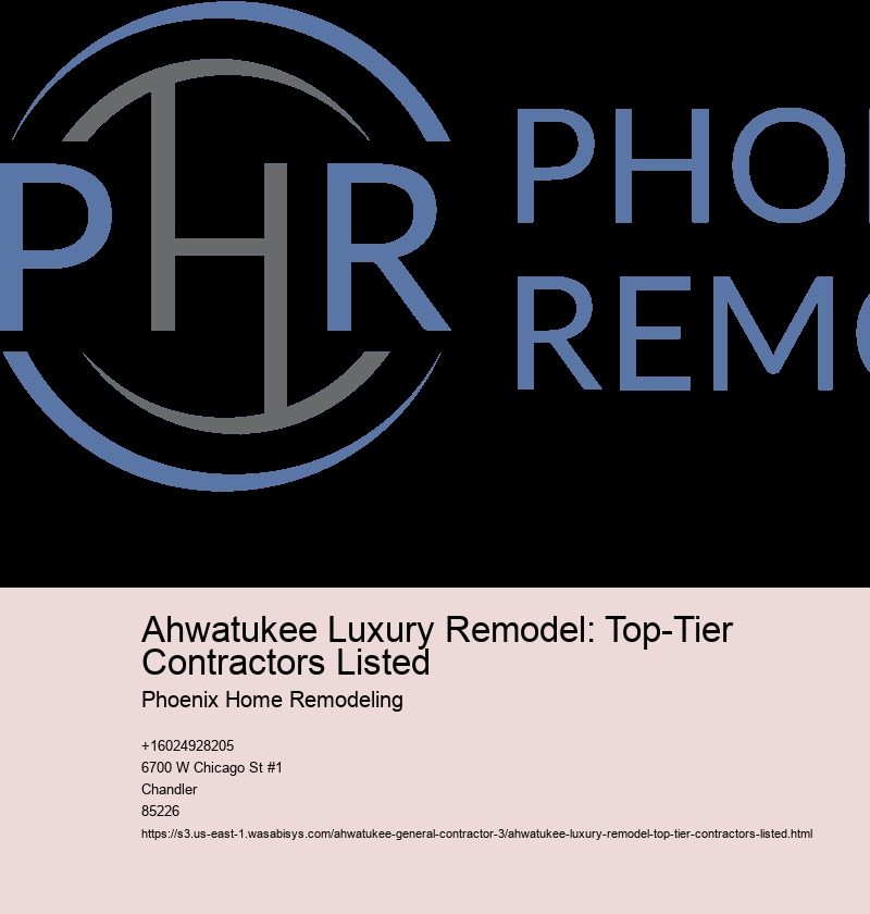 Ahwatukee Luxury Remodel: Top-Tier Contractors Listed