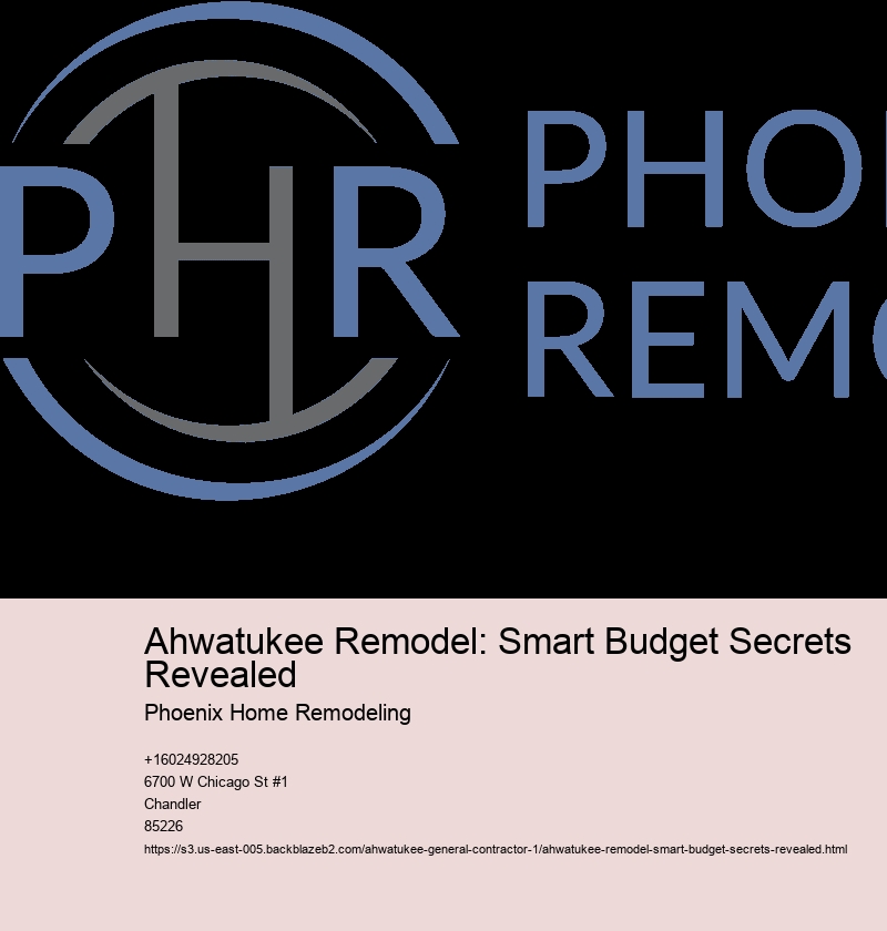 Ahwatukee Remodel: Smart Budget Secrets Revealed