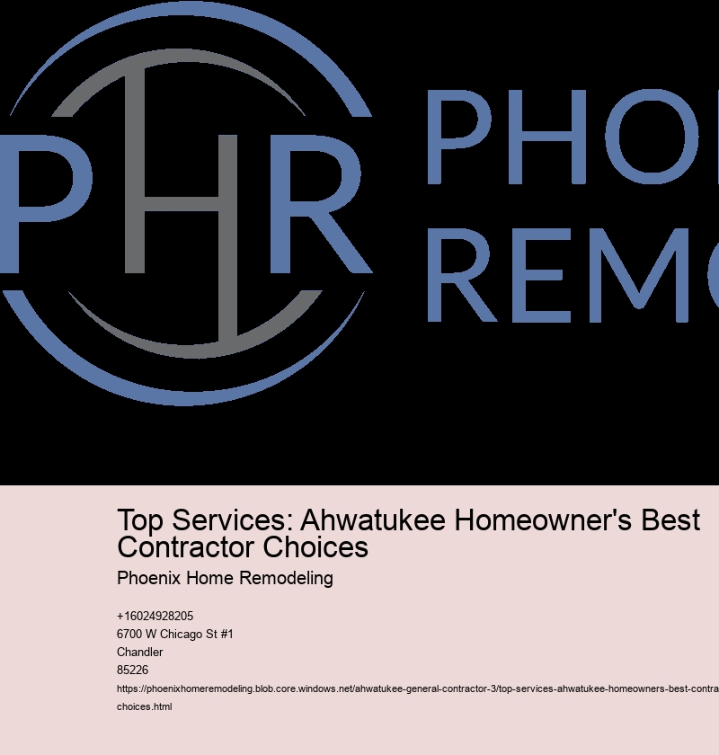 Top Services: Ahwatukee Homeowner's Best Contractor Choices